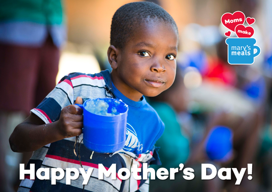 Mother's Day digital gift - feed one child for a year