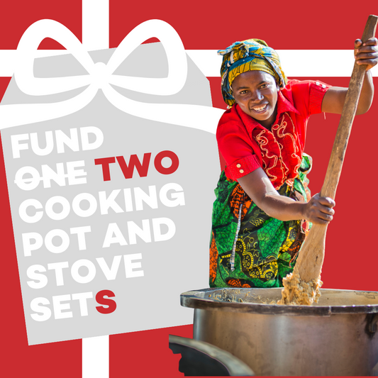 Fund a cooking pot and stove set