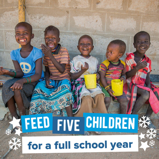 Feed five children this Christmas